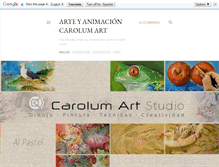 Tablet Screenshot of carolumart.com